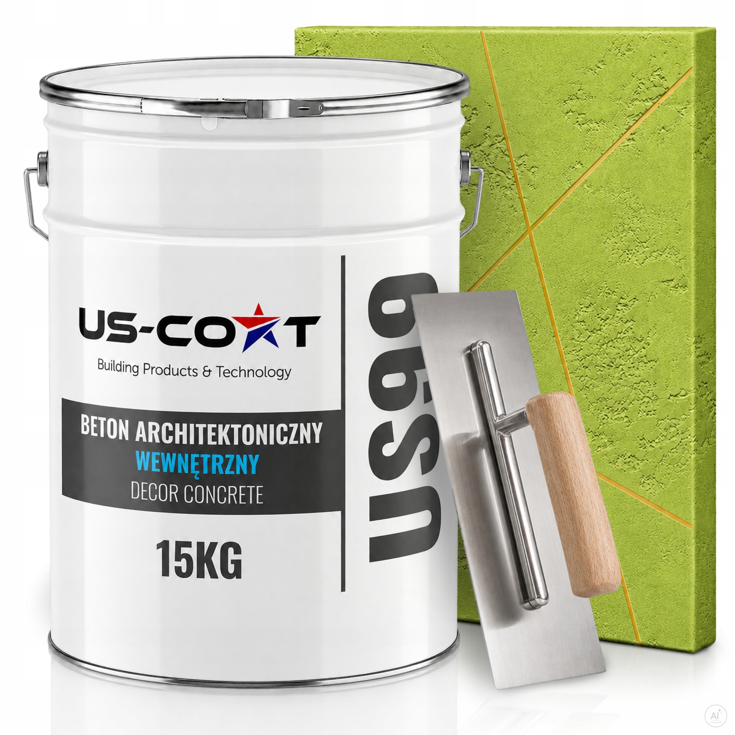 Dekorativní Omítka S Vnitřní Strukturou Betonu 15 Kg Hrášková H2437 Paca