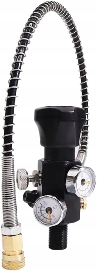 Levně Reduktor tlaku CO2 s manometry a přesným ventilem pro akvaristiku