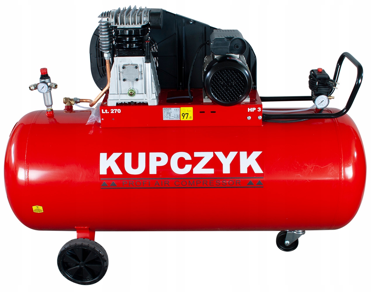 Kompresor Sprężarka B3800B 200L KK 495/270 Kupczyk