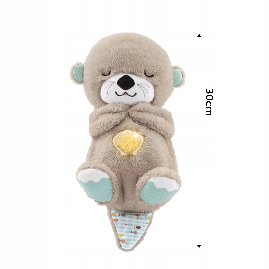 PRZYTULANKA MASKOTKA WYDRA POZYTYWKA USPOKAJACZ SZUMIŚ ODDYCHAJĄCA WYDRA EAN (GTIN) 5904618392227