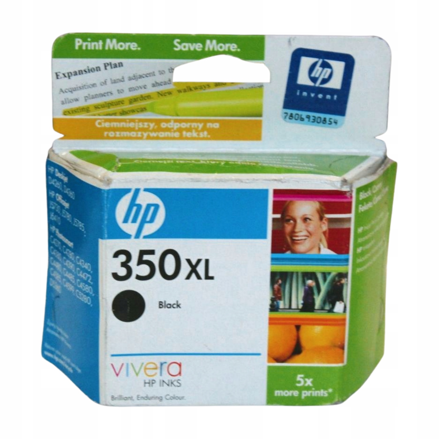 Hp 350XL CB336EE inkoust černý 11 originál