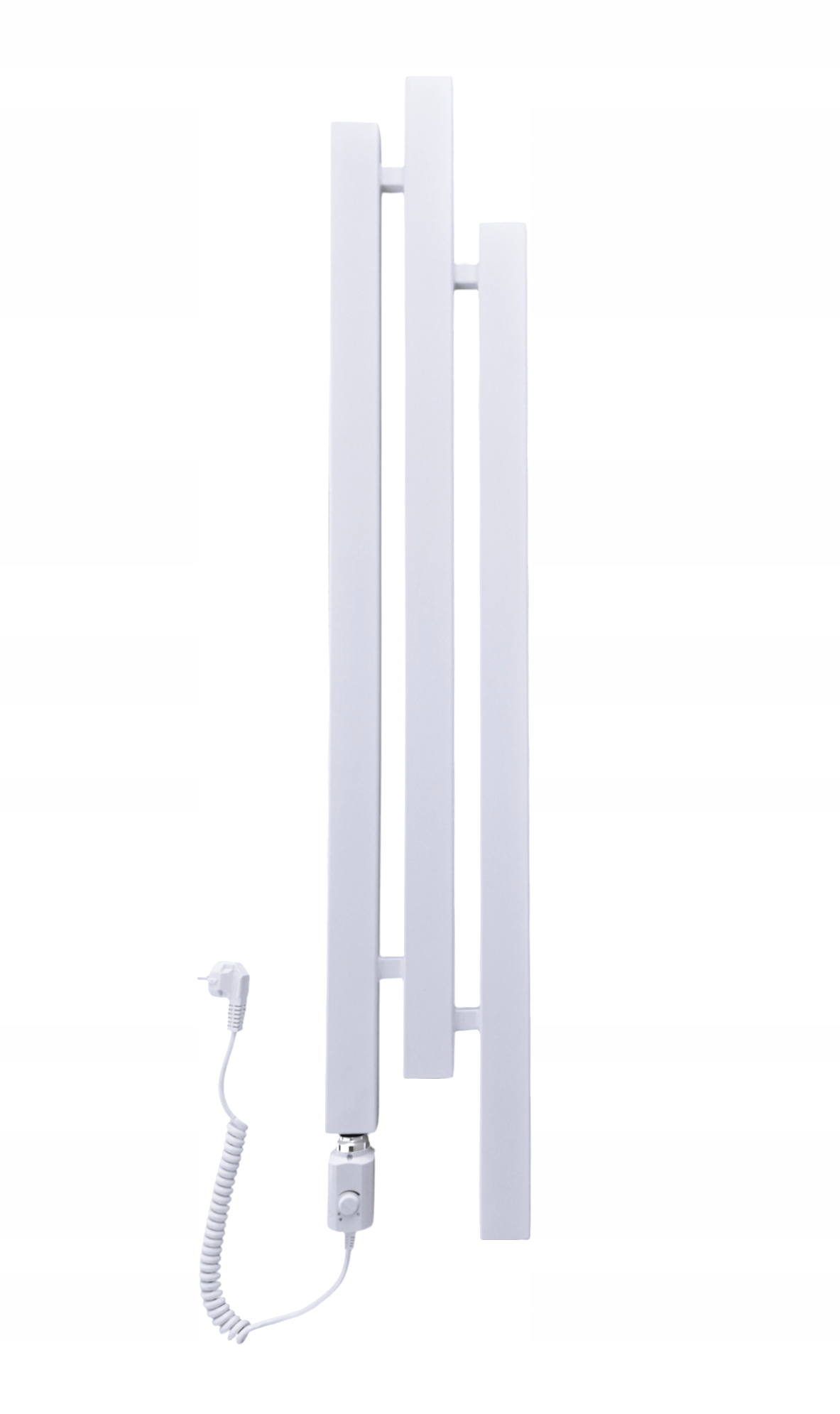 Elektrický dekoratívny kúpeľňový radiátor Tamiza 300 W biely