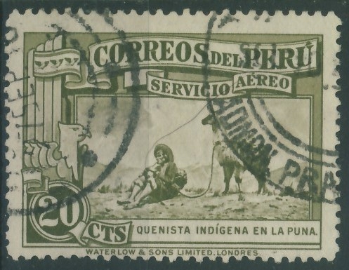 Peru 20 cts. - Quenista la Puna