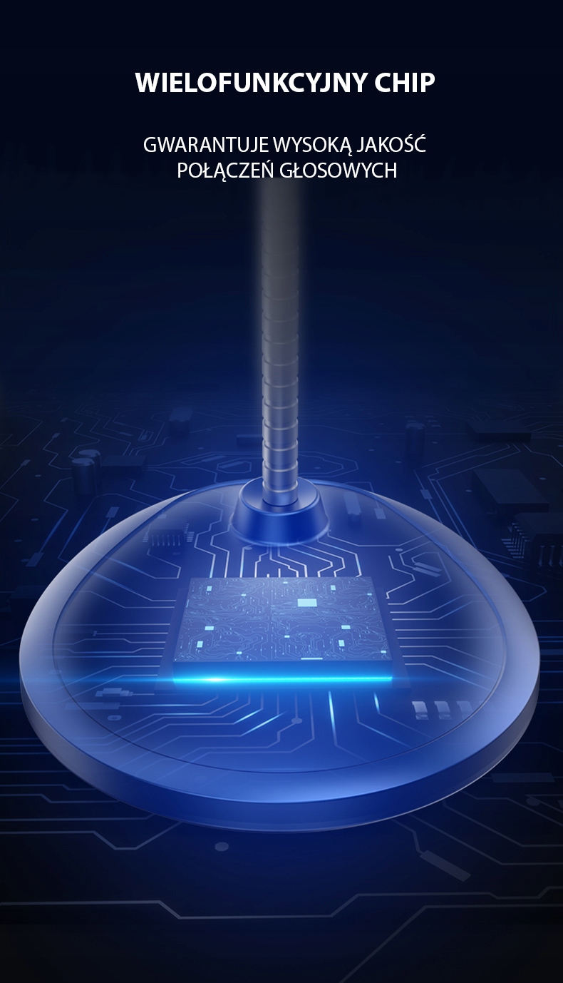 Mikrofon gamingowy komputerowy FK-1 granatowy USB Model FK-1