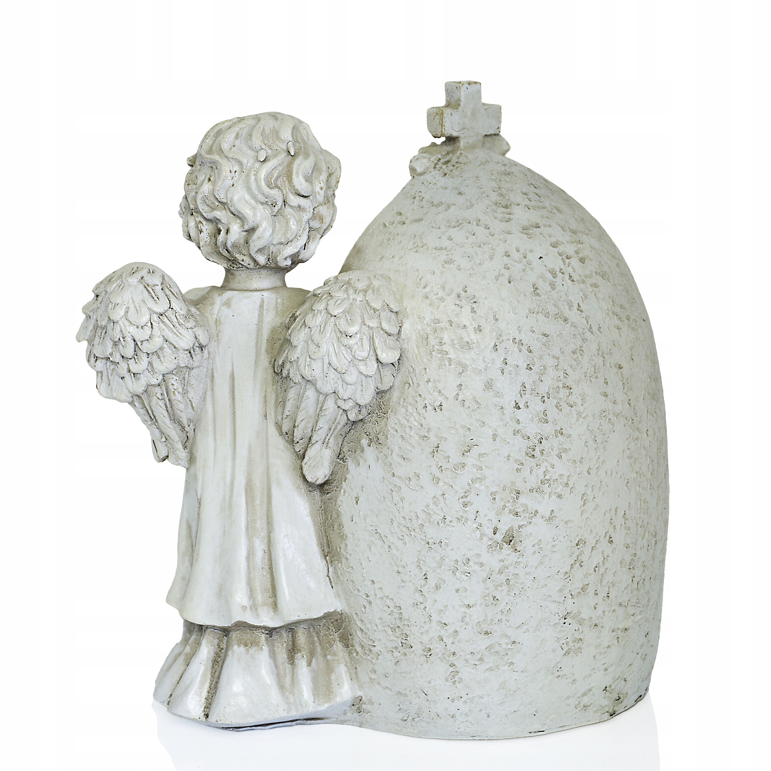 Figurka nagrobna aniołka z kapliczka i świecą LED Producent Cortina