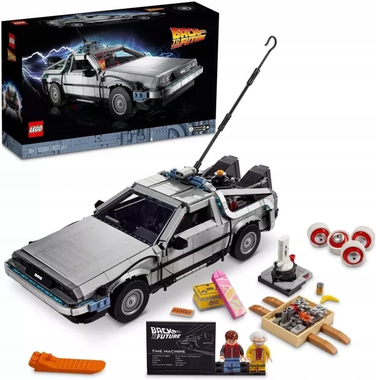 Lego Icons 10300 Wehikuł Czasu Z Powrotu Do Przyszłości
