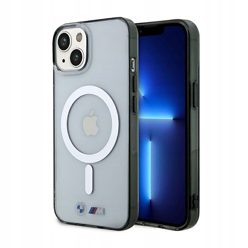 Bmw Silver Ring MagSafe – Pouzdro pro iPhone 14 Plus (Průhledný)