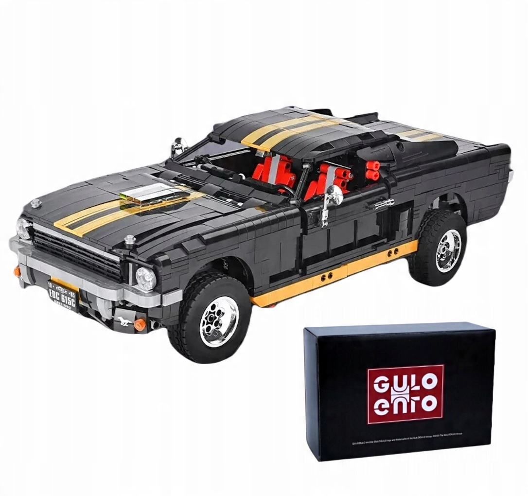 

Zestaw Klocków Technic Samochód Mustang Shelby Gt