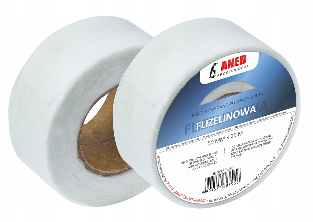 

Taśma Malarska Z Włókna Szklanego Flizelina 50x25m