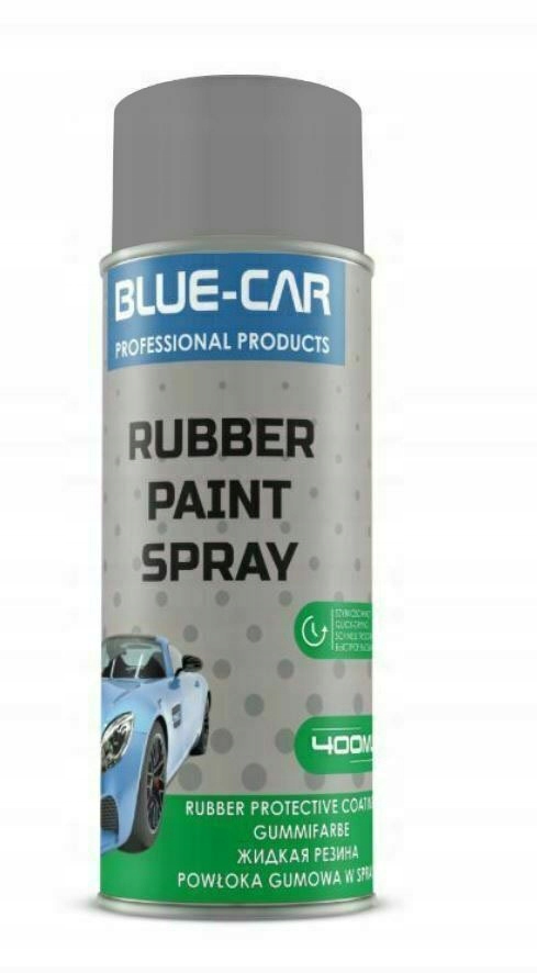 

Blue-car Guma W Sprayu Rubber Srebrna 400ML