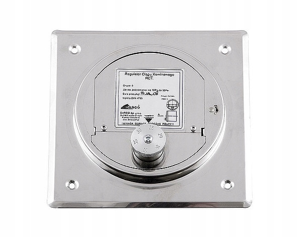 Regulátor komínového ťahu Rcp 140x140 štvorcový