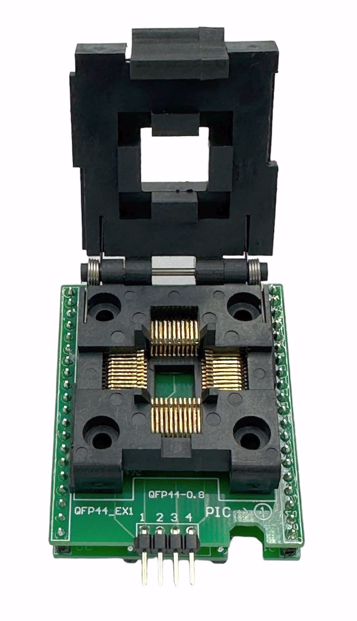 Adapter TQFP44 QFP44 ZIF (Yamaichi) dla programatora XGecu T48 Model Adapter QFP44 ZIF dla programatora XGecu T48