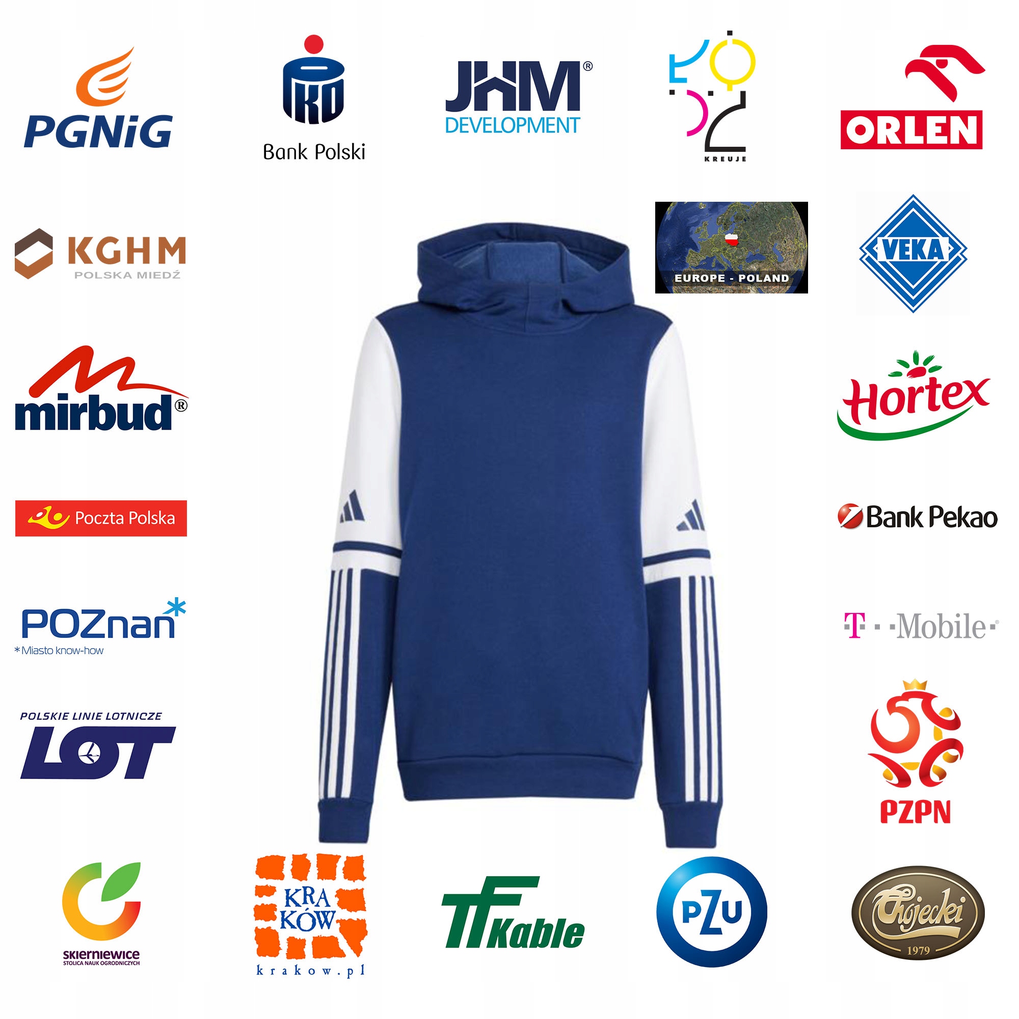 mikina adidas tmavě modrá 152 cm jd4804