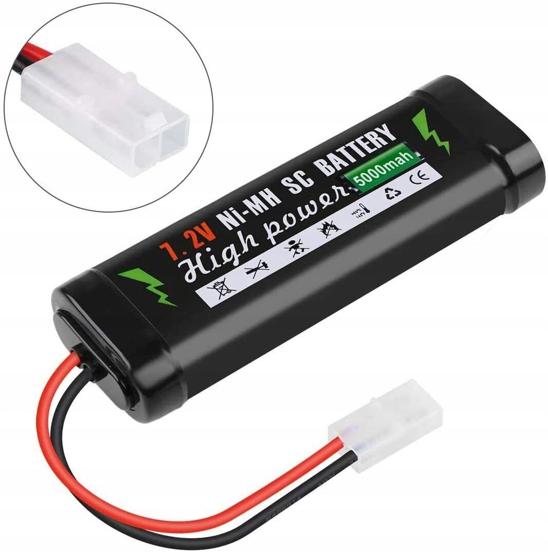 Akumulátor 7,2 V Ni-mh 5000 mAh Pro Rc Automobily