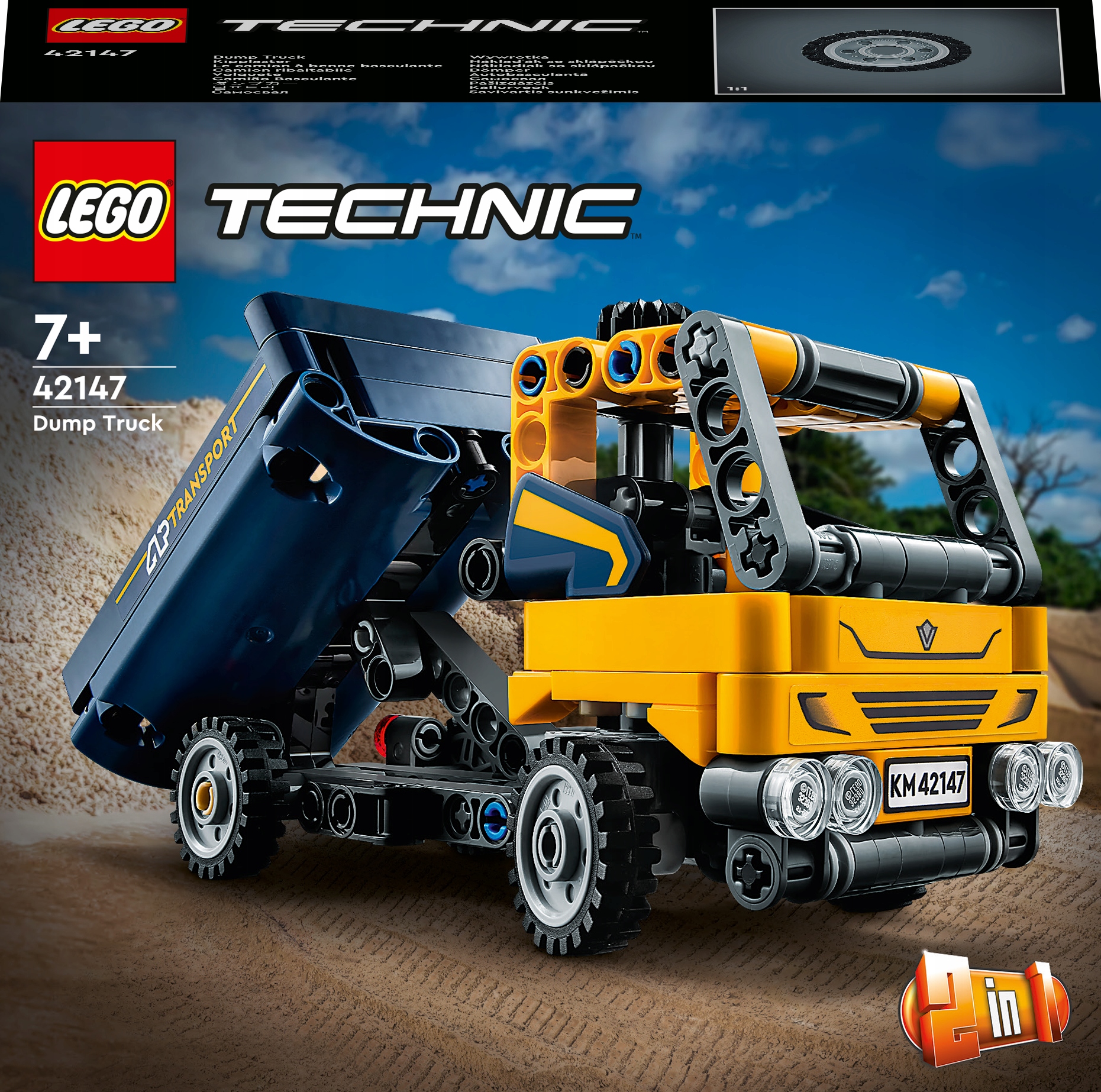 

Lego Technic Wywrotka 42147