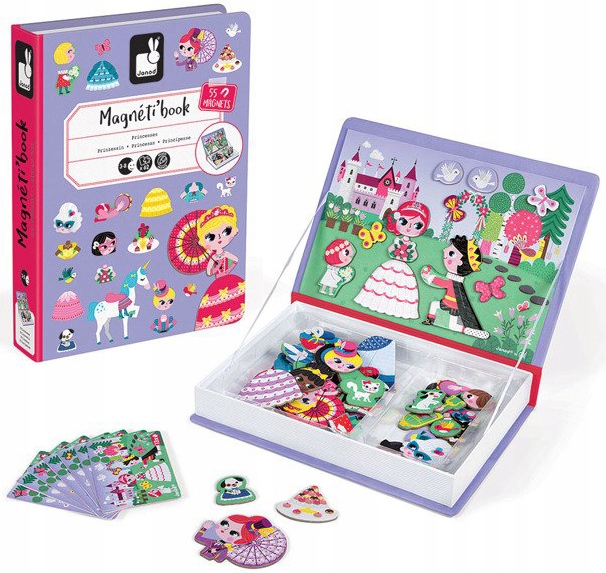 

Janod Magnetibook Magnetyczna Układanka Księżniczk