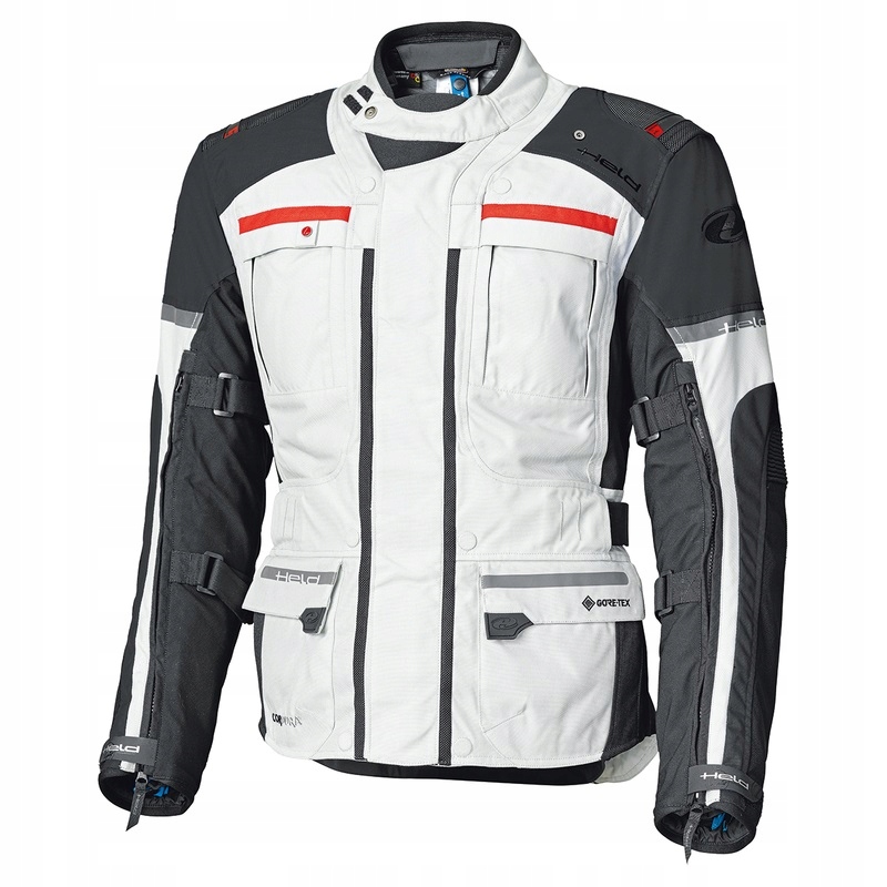 Textilná Bunda Held Carese Evo Gore-tex Grey/red
