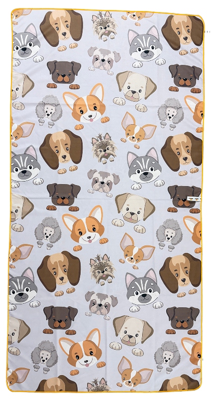 Levně Rychleschnoucí ručník Mikrovlákno Cestování Sport Jóga 80x100 cm Mordki Zepnij