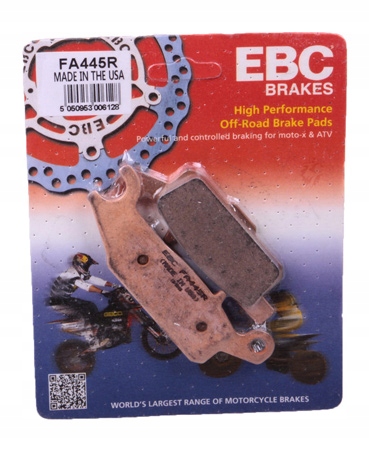 Brzdové Doštičky Ebc FA445R Sada pre vodiča #35