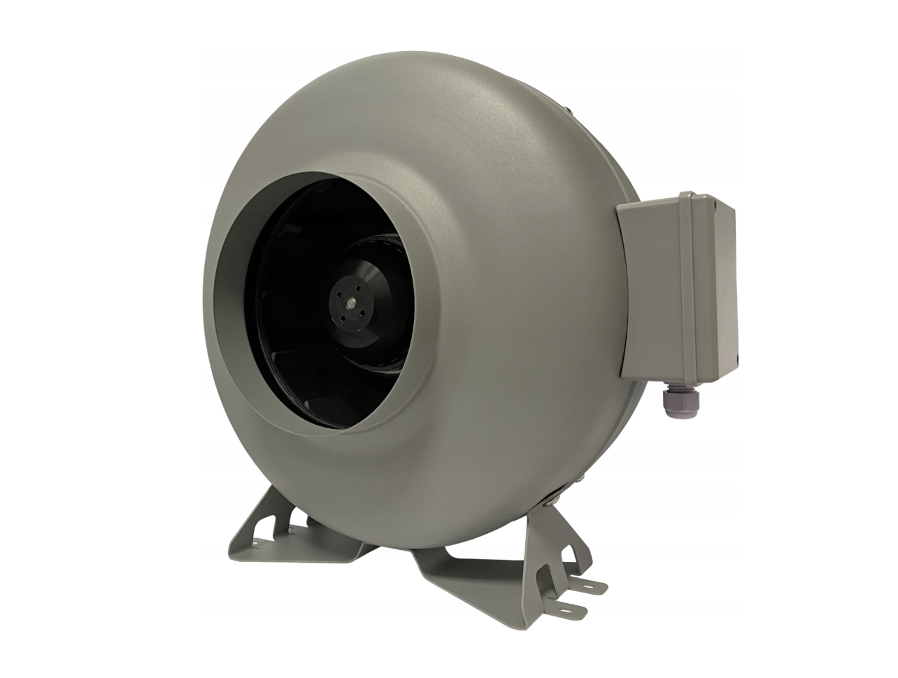 Radiálny kanálový ventilátor s guľkovými ložiskami 420 m3/h 100 mm VKV125