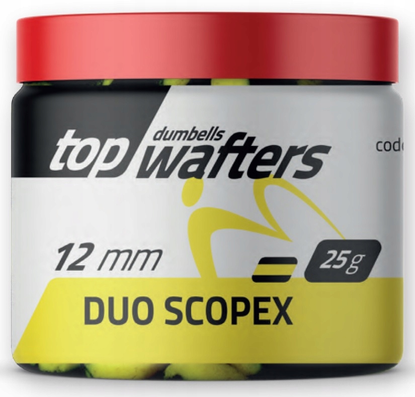 Dumbells Wafters Duo Scopex 12mm 25g Match Pro
