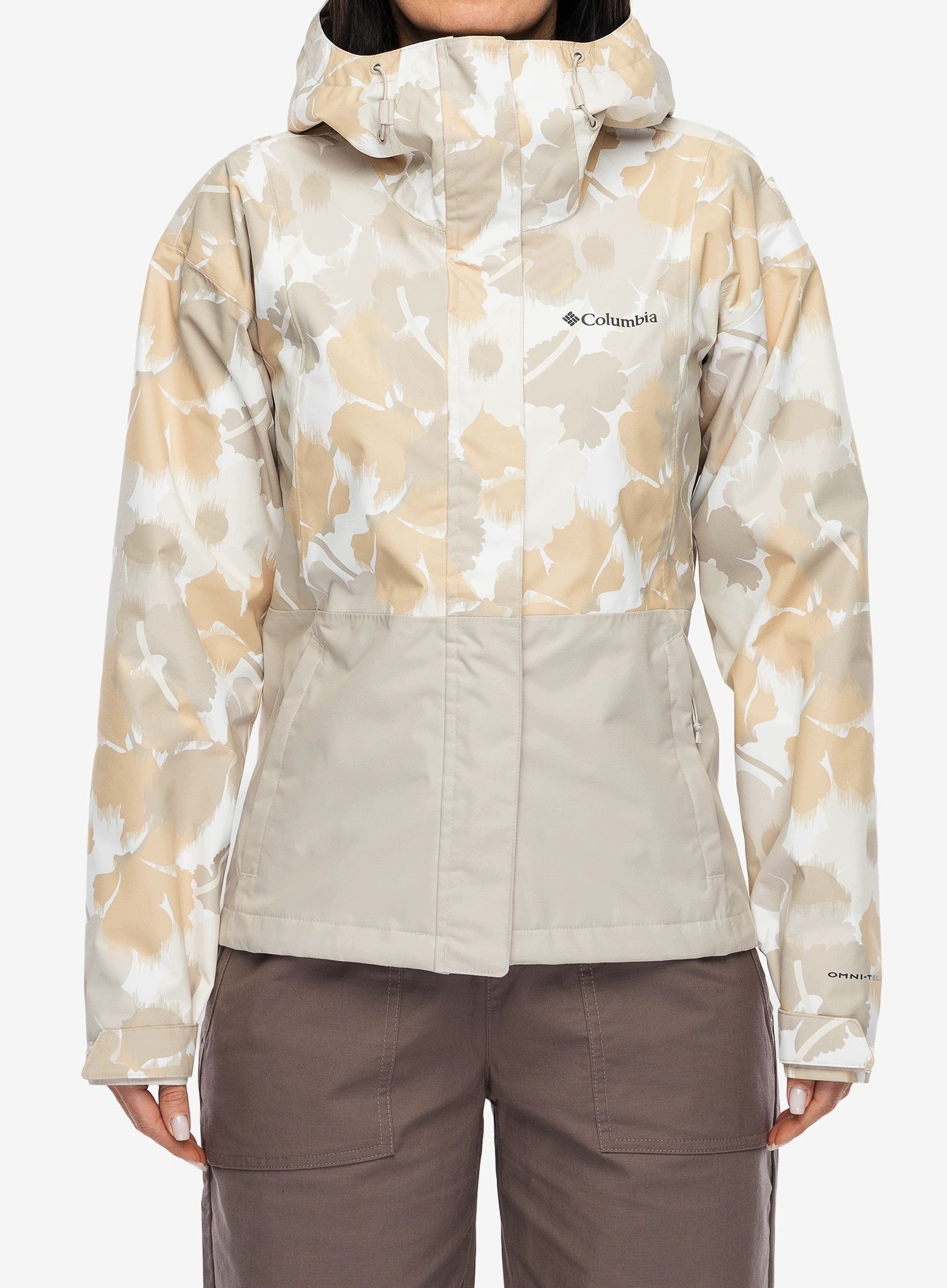 Kurtka damska Columbia Hikebound Printed Jacket dark stone print M