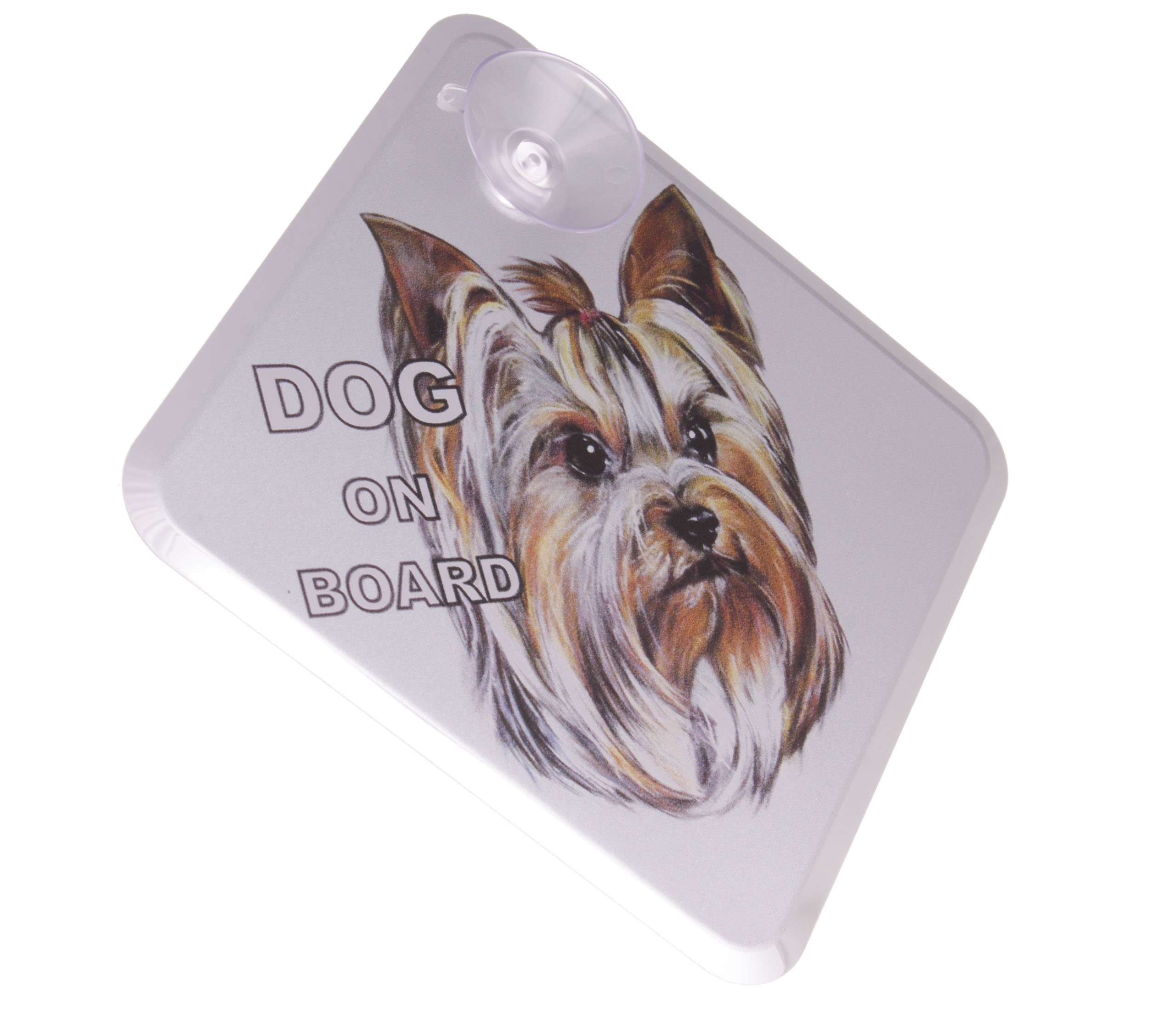 Собака Йорк наклейка бирка Alu Dog On Board EAN (GTIN) 07975219