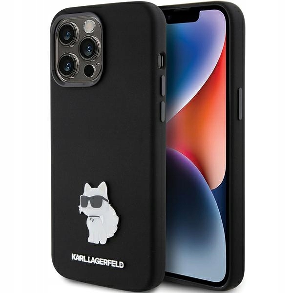 Pouzdro Karl pro Lagerfeld KLHCP15XSMHCNPK iPhone 15 Pro Max 6.7" černé/černé