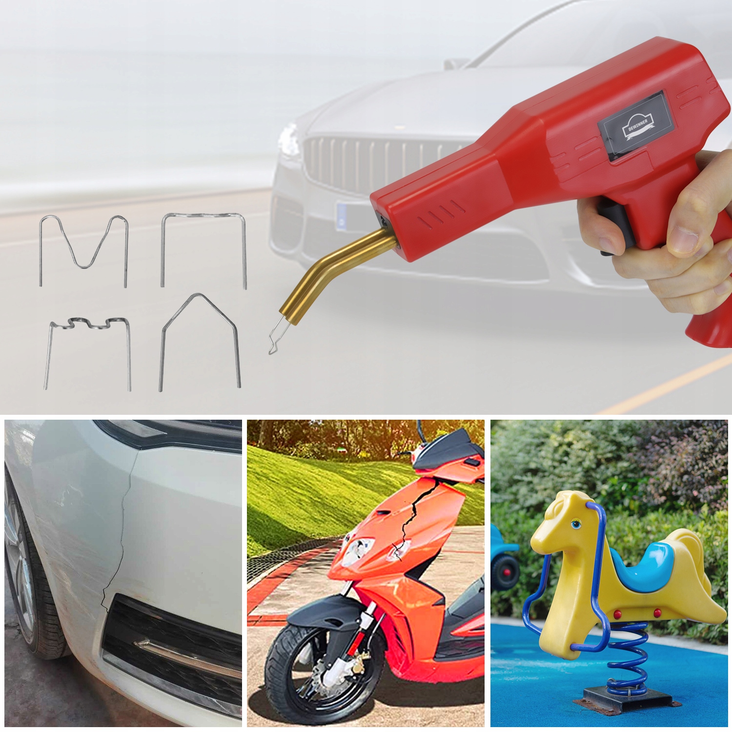 ZSZYWARKA SPAWARKA DO PLASTIKU 400szt ZSZYWEK 50W EAN (GTIN) 6975694540009