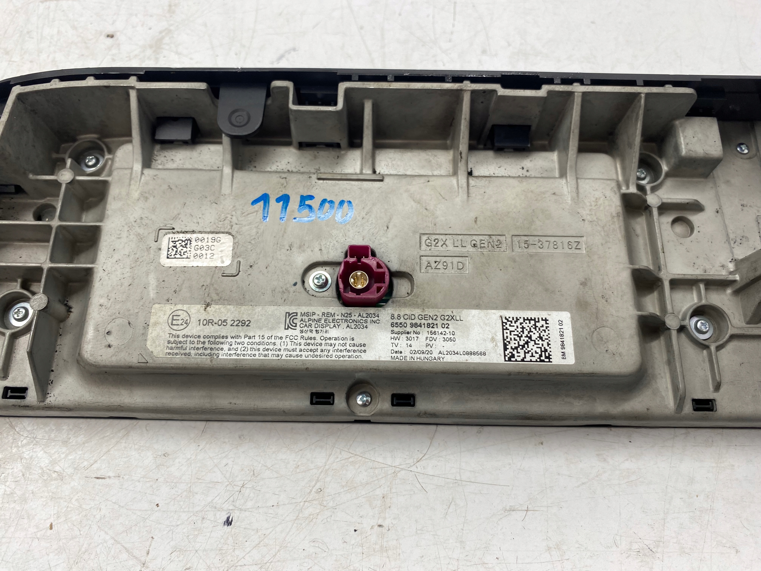 BMW 3 G20 G21 EKRAN display NAVI 9841821