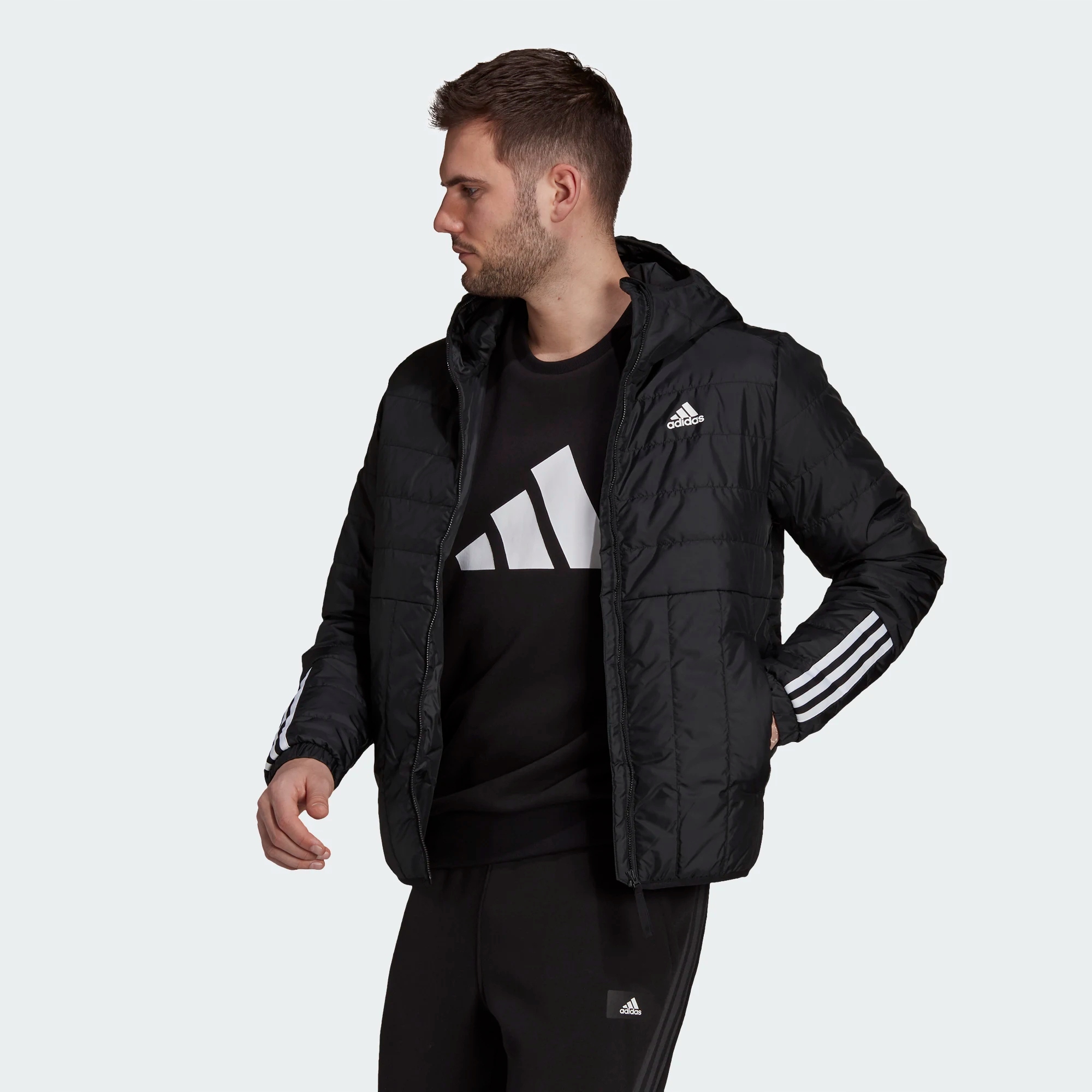 Kurtka Adidas ITAVIC L HO JKT BLACK GT1681 r. L Płeć mężczyzna