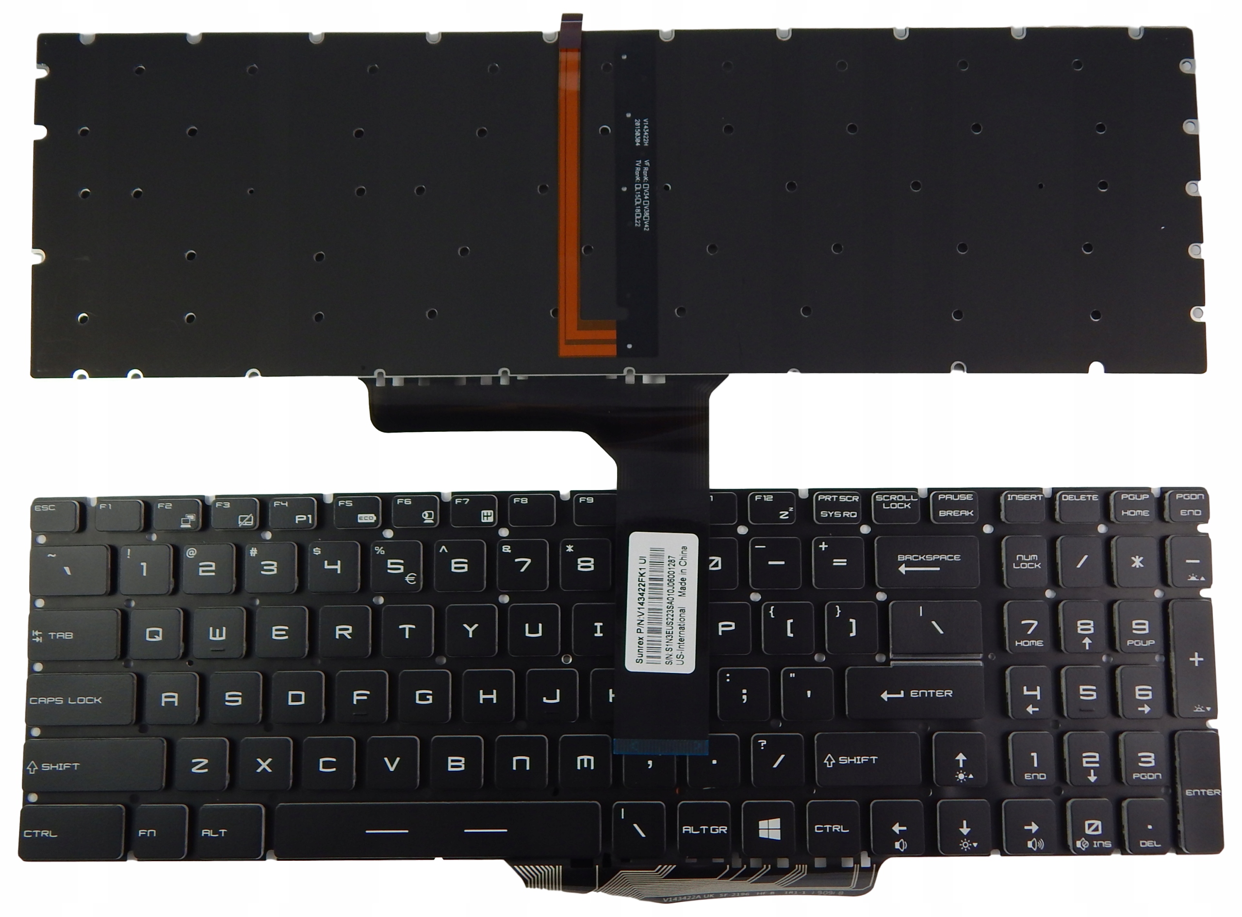 

Klawiatura Msi GE75 GF62 GF72 GL62 GL63 GL65 GL72