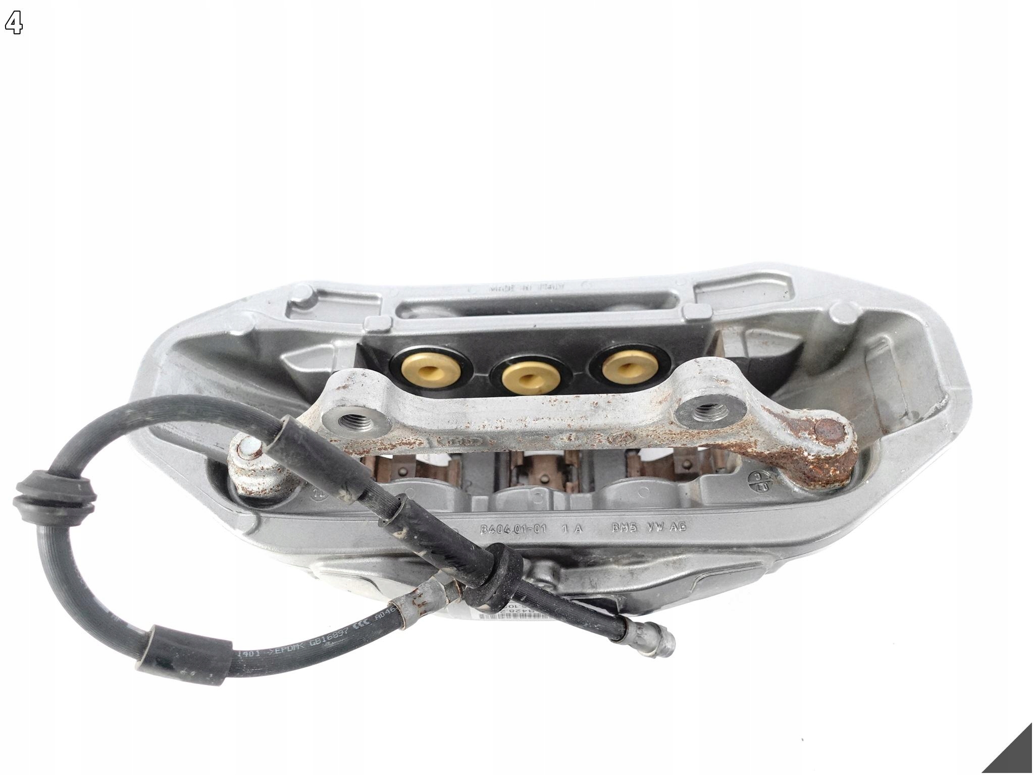 AUDI S8 plus A8 4H0 D4 LIFT 13-17 caliper brakes CERAMIKA left front 92 KM
