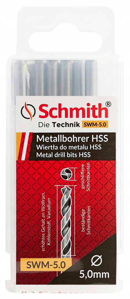 Wiertło do metalu HSS 11,3 SWM-11,3 SCHMITH