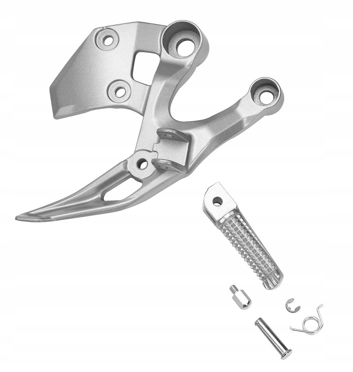 VC-YABS227443SIL - Набір праворуч + підніжка для YAMAHA MT - 09 MT09 Tracer 17-