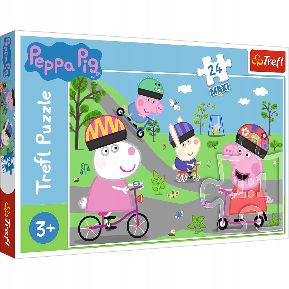 

Puzzle 24 Maxi Świnka Peppa Aktywny Dzień Trefl