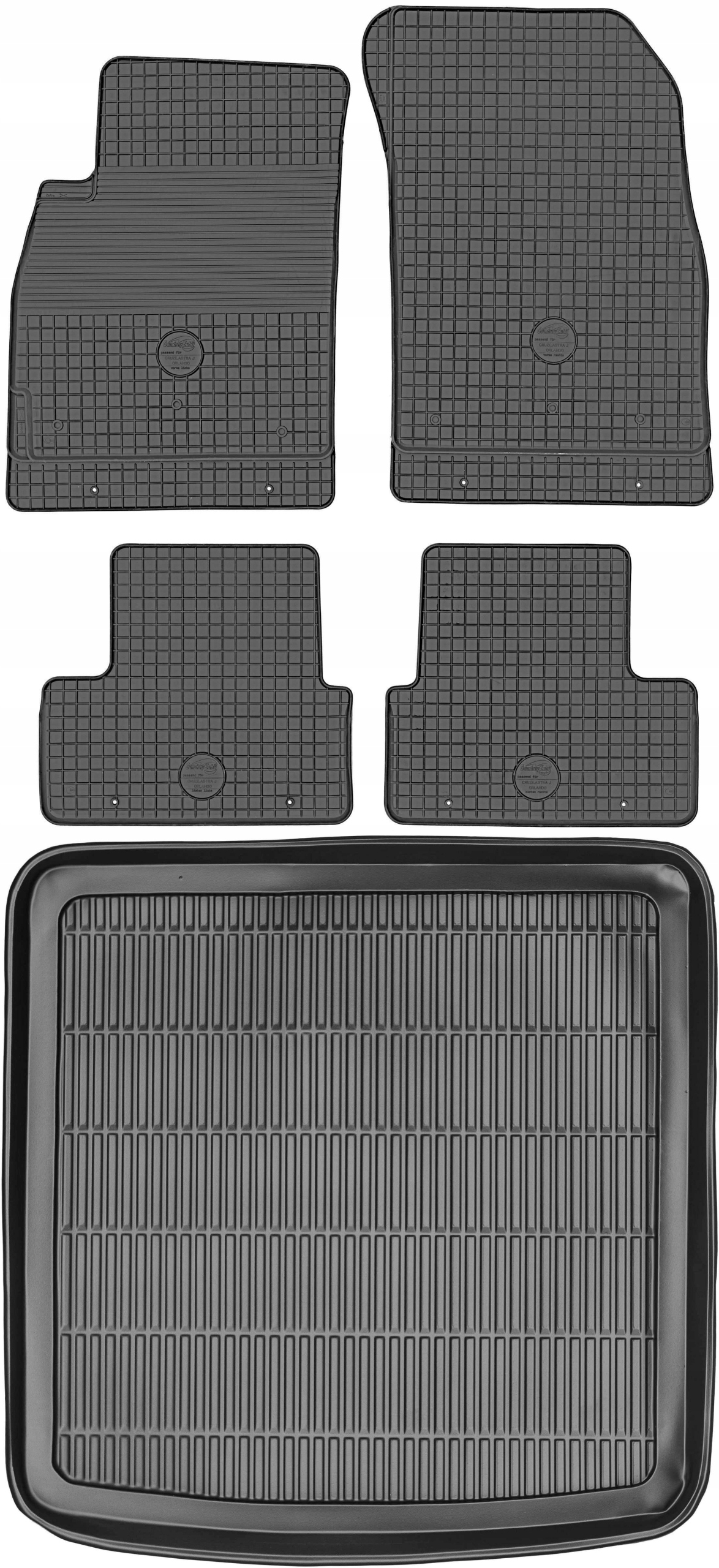 Chevrolet Cruze Kombi 2012 Gumové stierače rohožka do batožinového priestoru