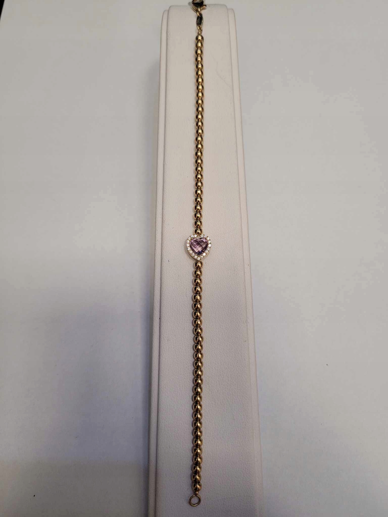 Nowa złota bransoletka 14K/585 BZNLS01AR001 Bro