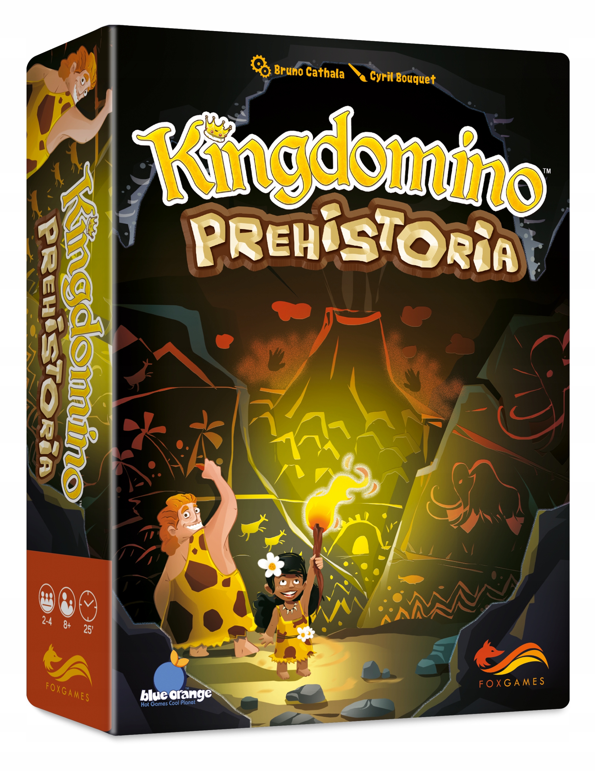 Gra planszowa Kingdomino Prehistoria FoxGames 292023 2-4 osób 8+