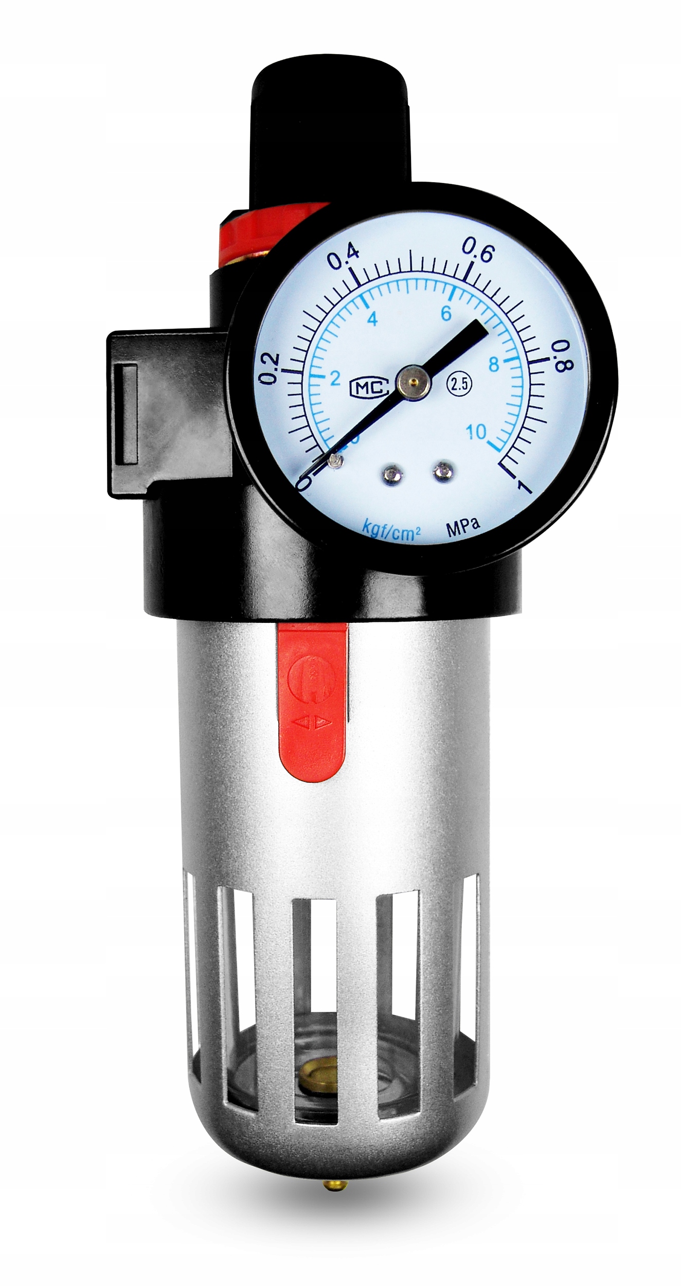 Filtr odwadniacz reduktor regulator manometr 1/2