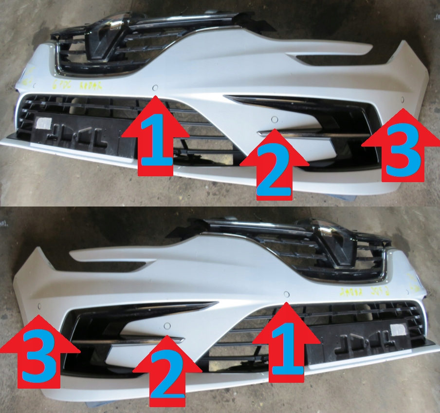 Parkovací senzor Renault Megane IV Lift Nárazník 2022 2021 2023 přední zadní
