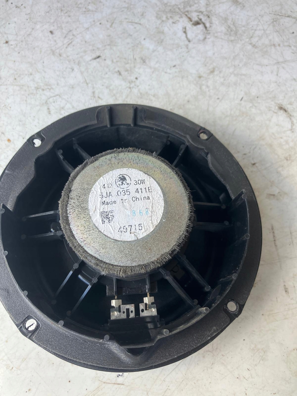 speaker front right left SKODA FABIA III 5JA035411E