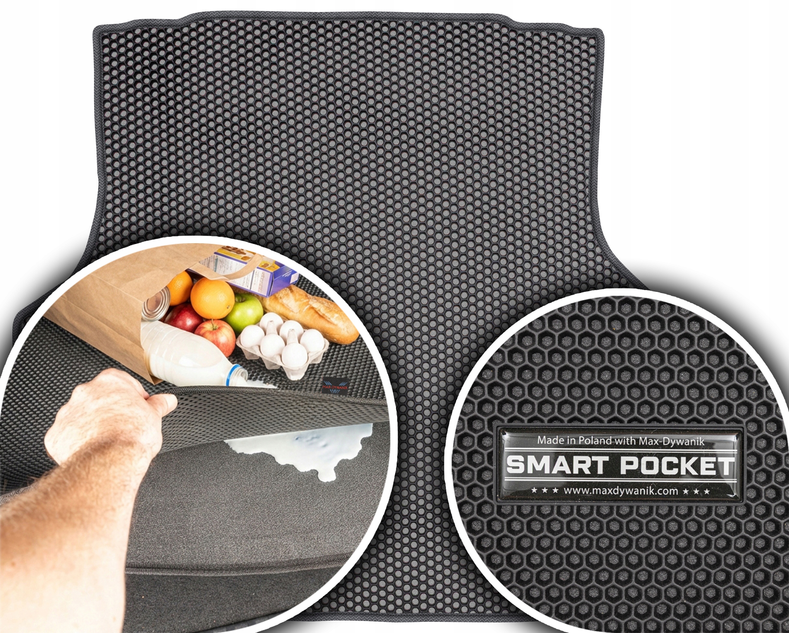 Kia Opirus Sedan 2004-2010 Vložka batožinového priestoru Eva Smart Pocket