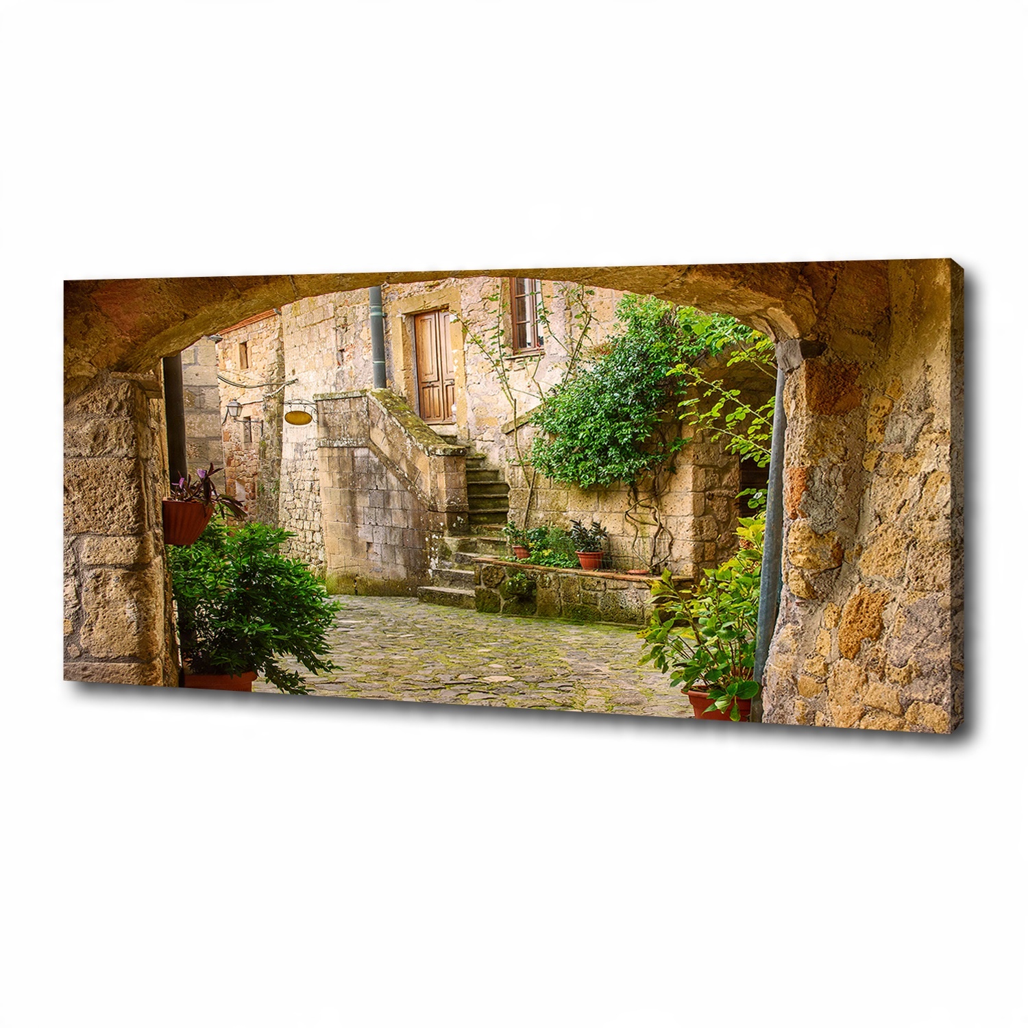 

Foto obraz na płótnie Włoskie uliczki 125x50 cm