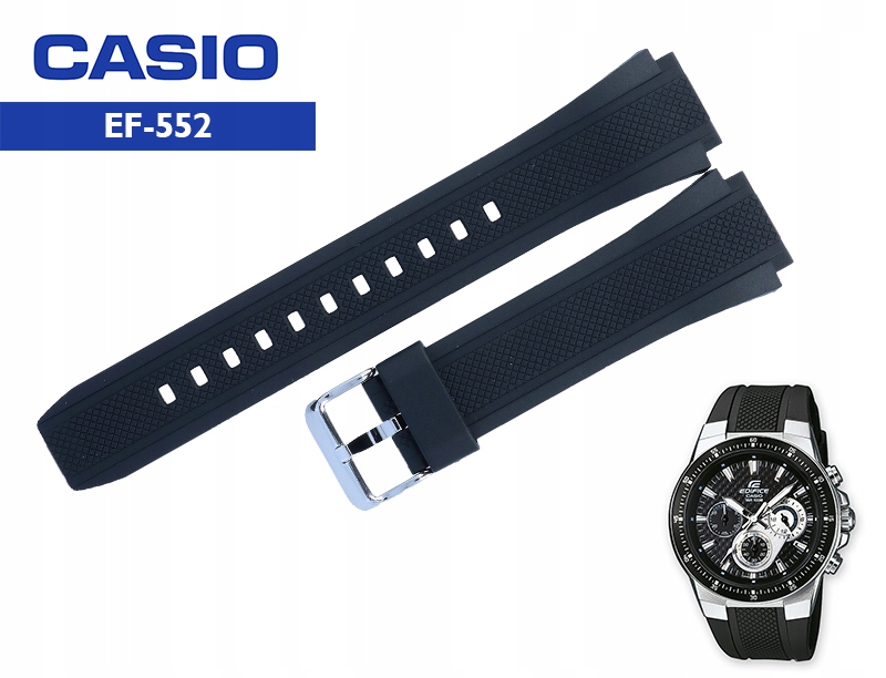 

Pasek Casio Edifice EF-552-1 gumowy Oryginał