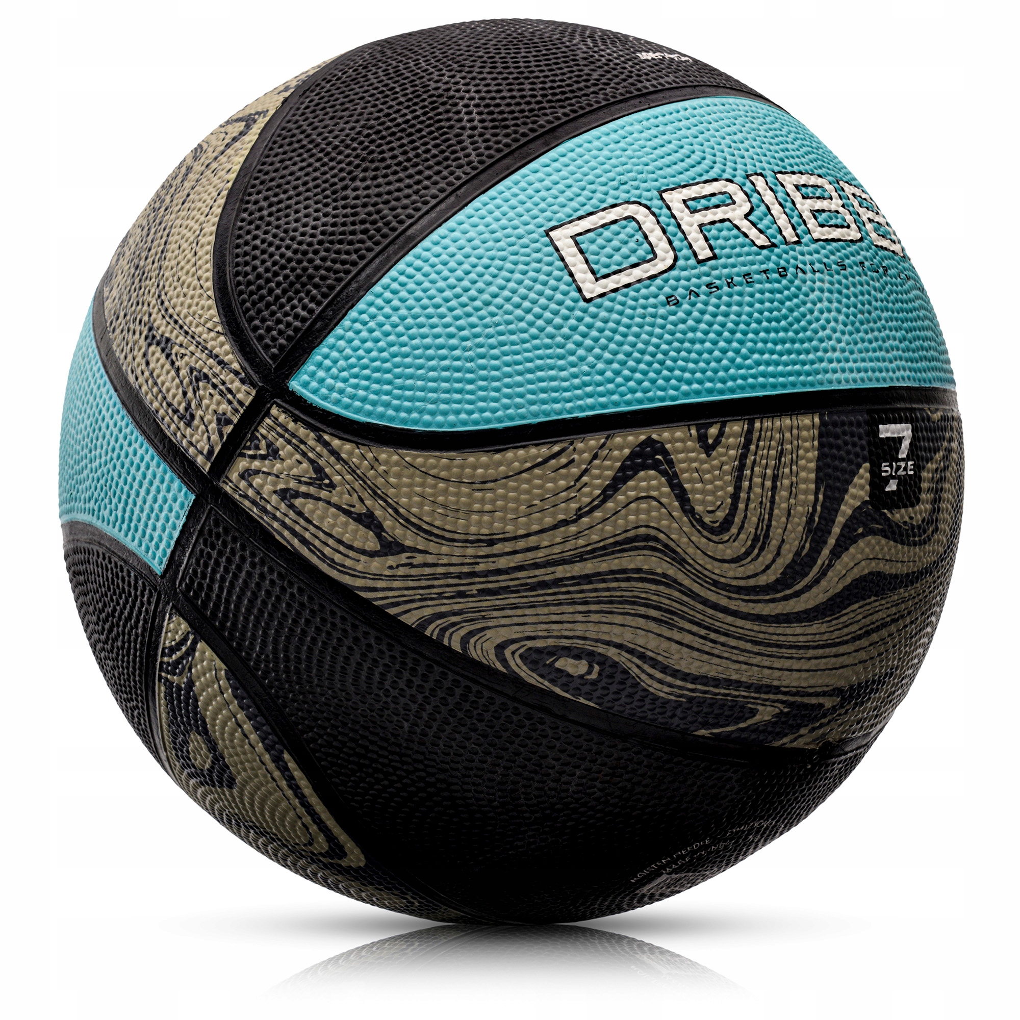 PIŁKA DO KOSZYKÓWKI KOSZOWA METEOR DRIBBLE MĘSKA #7 na halę asfalt beton