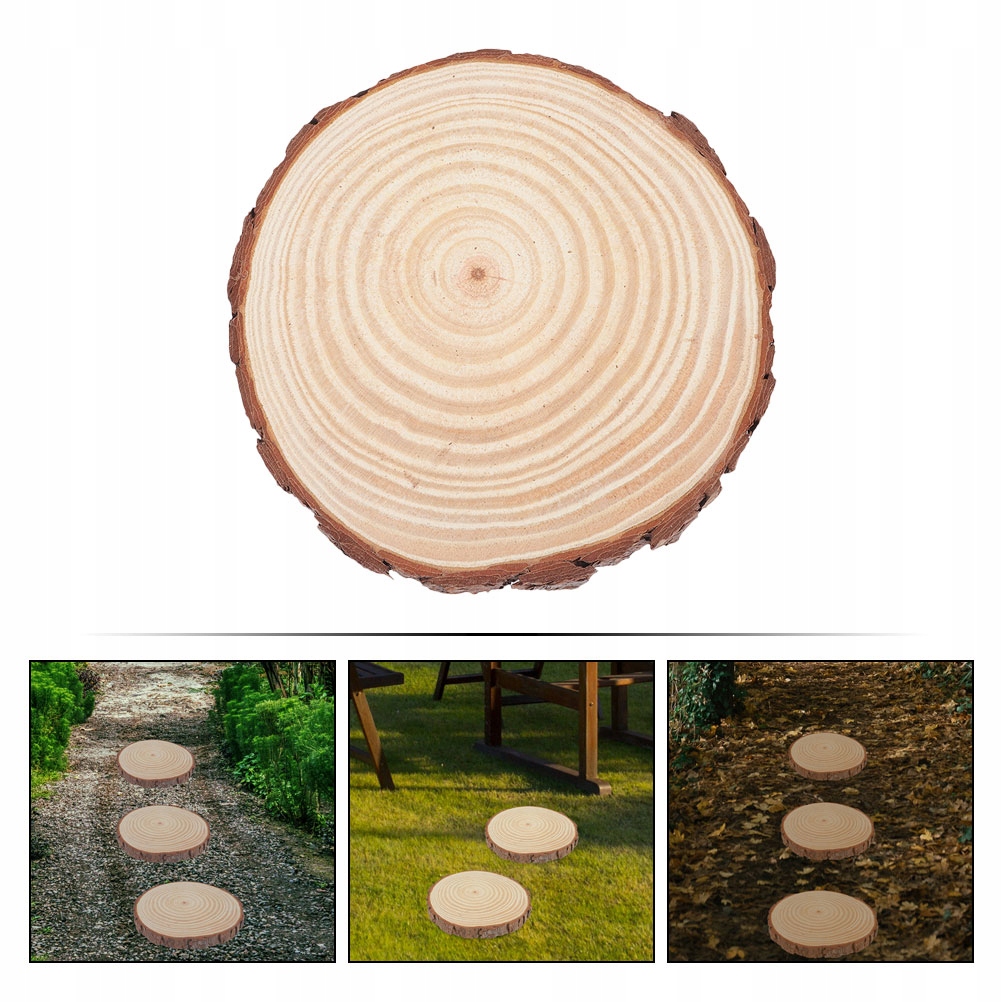 GÓRNIKI ŚLUBNE OGRODOWE DREWNIANE Długość 26 cm