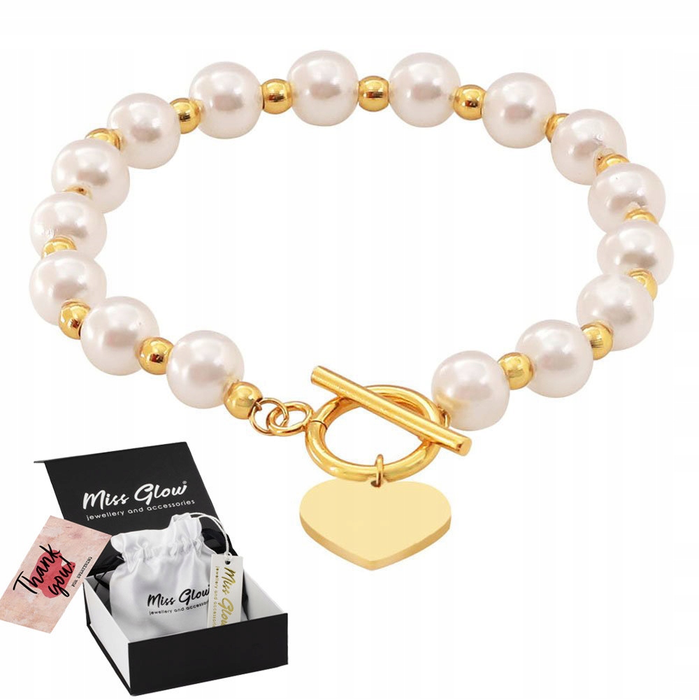 

Bransoletka Stal Chirurgiczna 316L Pozłacana 14K
