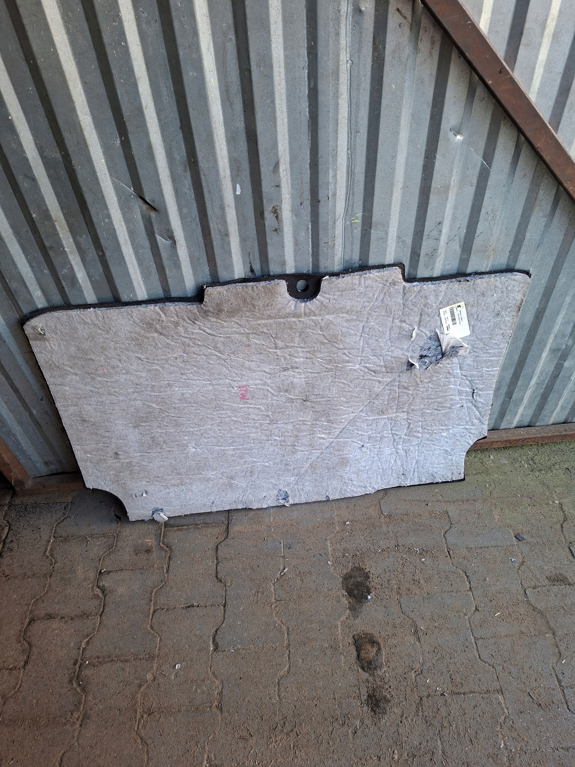 carpet mats floor boot MERIVA B 13285973 462006743
