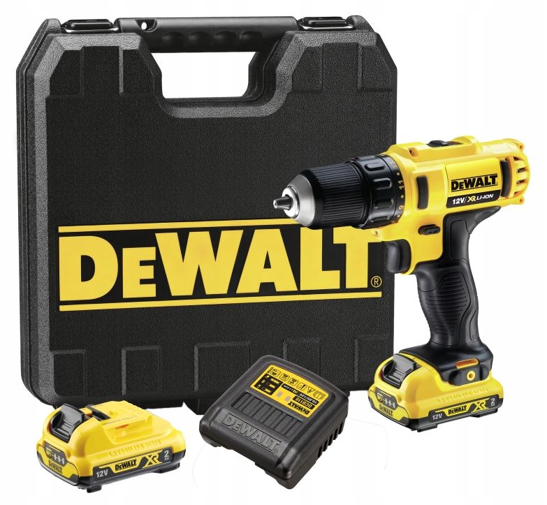 aku vrtačka DeWALT [DCD710D2-QW] 10,8 V, 2x2,0 Ah